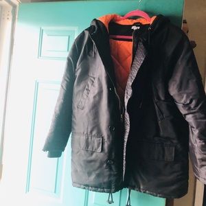 Woman’s winter jacket with hood from Nordstrom
